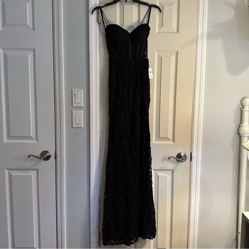 Vicky Formal Lace Corset Dress